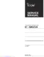 Preview: Service Manual