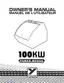 Preview: Owner's Manual