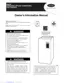 Preview: Owner's Information Manual