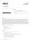 Preview: Specification Sheet
