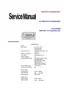 Preview: Service Manual