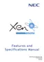Preview: Features And Specifications Manual