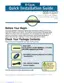 Preview: Quick Installation Guide