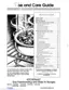 Preview: Use And Care Guide