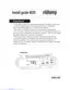 Preview: Install Guide