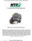 Preview: Professional Shop Manual