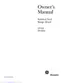 Preview: Owner's Manual