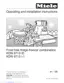 Preview: Operating And Installation Manual