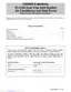 Preview: Owner's Manual