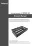 Preview: Owner's Manual