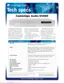 Preview: Technical Specifications