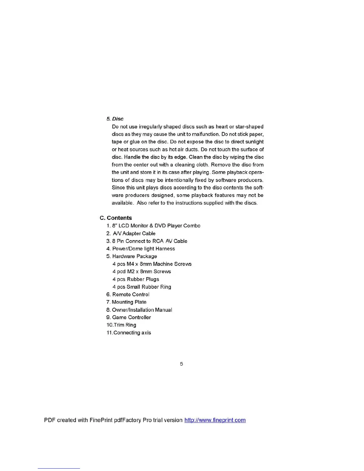 Page #5 background image