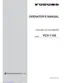 Preview: Operator's Manual