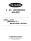 Preview: Installation, Operation And Maintenance Manual
