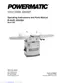 Preview: Operating Instructions And Parts Manual