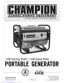 Preview: Owner's Manual & Operating Instructions
