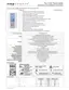 Preview: Specification And Installation Instructions