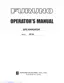 Preview: Operator's Manual