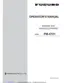 Preview: Operator's Manual