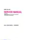 Preview: Service Manual
