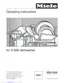 Preview: Operating Instructions