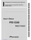 Preview: Owner's Manual