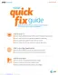 Preview: Quick Fix Guide