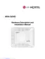 Preview: Hardware Description And Installation Manual