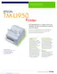 Preview: Specifications