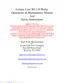 Preview: Operations, Maintenance Manual And Safety Instructions