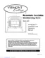 Preview: Homeowner's Installation And Operating Manual