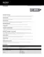 Preview: Specifications