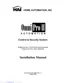 Preview: Installation Manual