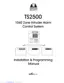 Preview: Installation & Programming Manual