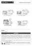 Preview: Installation And Operation Manual