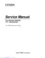 Preview: Service Manual