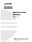 Preview: Installation Manual