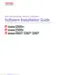 Preview: Software Installation Guide