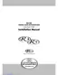Preview: Installation Manual