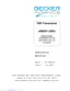 Preview: Installation And Operation Manual
