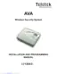 Preview: Installation And Programming Manual