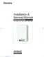 Preview: Installation & Service Manual