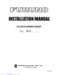 Preview: Installation Manual