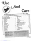 Preview: Use And Care Guide