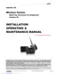 Preview: Installation Operating & Maintenance Manual