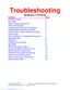 Preview: Troubleshooting Manual