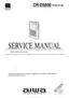 Preview: Servise Manual