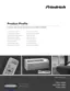 Preview: Product Profile