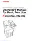 Preview: Operator's Manual