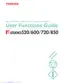 Preview: User Functions Guide